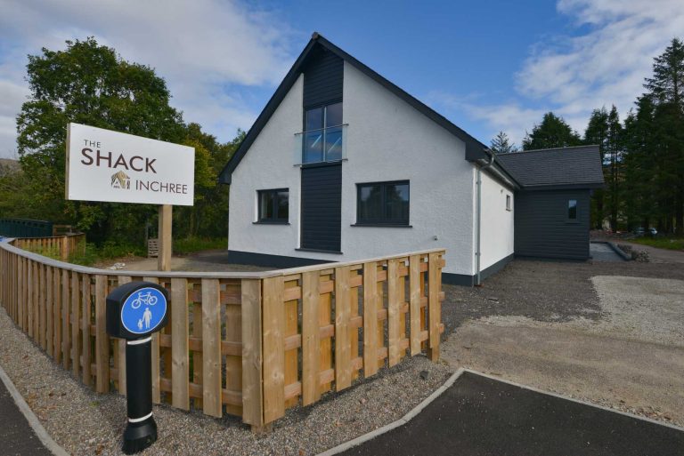 The Shack & Pods Self Catering at Inchree, near Glencoe & Fort William